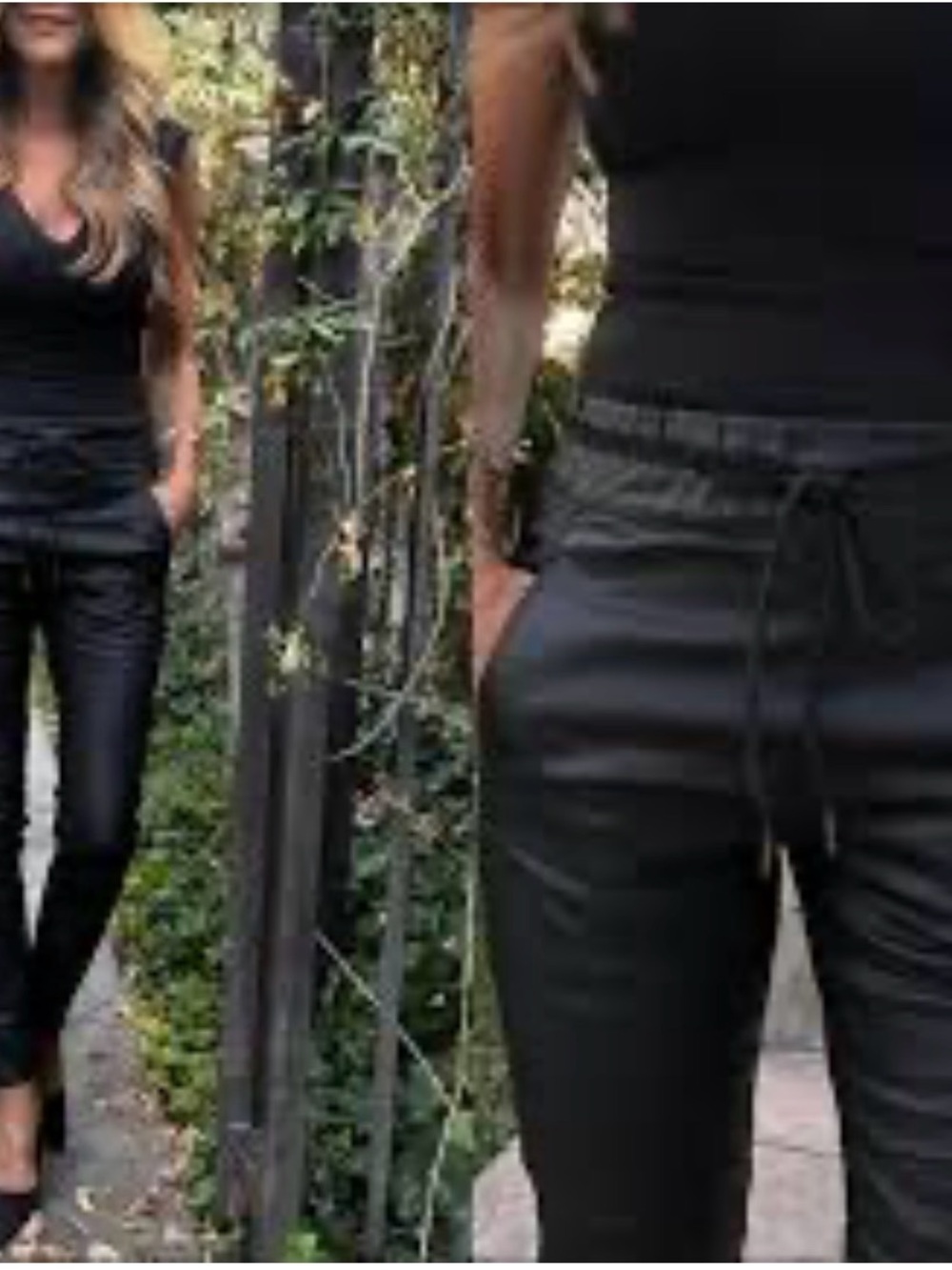 EUC Bevy Flog Shely Black Drawstring Pants